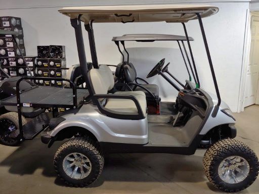 Golf Cart - Yamaha Silver Lifted